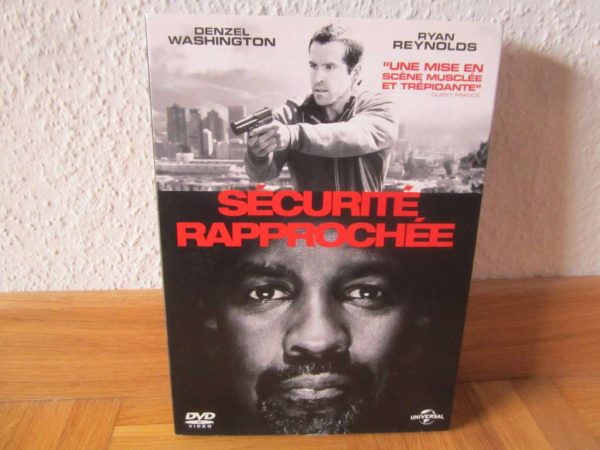 DVD Sécurité rapprochée - D. Washington, R. Reynolds