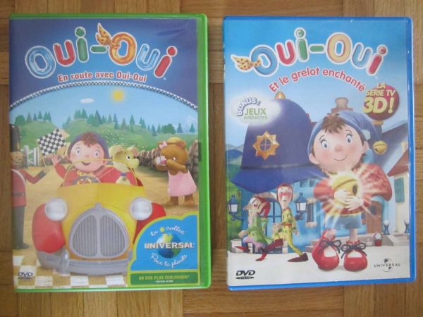 Lot de 2 DVD Oui-Oui : en route avec + le grelot enchanté
