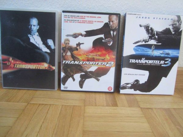 Lot de 3 DVD Le transporteur 1 2 et 3 - Jason Statham