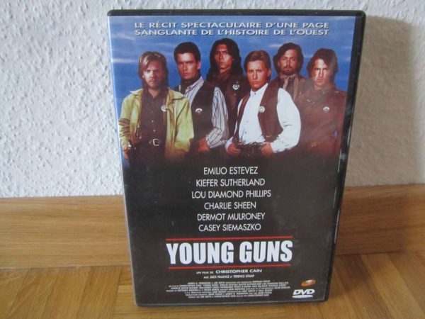 DVD Young Guns - Estevez, Sutherland, Sheen