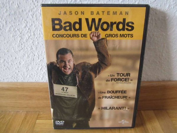 DVD Bad Words, concours de gros mots - Jason Bateman