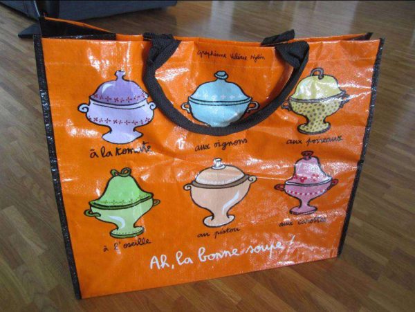 Sac Ah la bonne soupe ! environ 50 x 41 x 21.5 cm NEUF