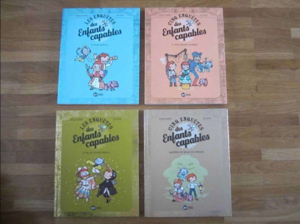 BD Kids Les enquêtes des Enfants capables (neufs) 10.-/pce