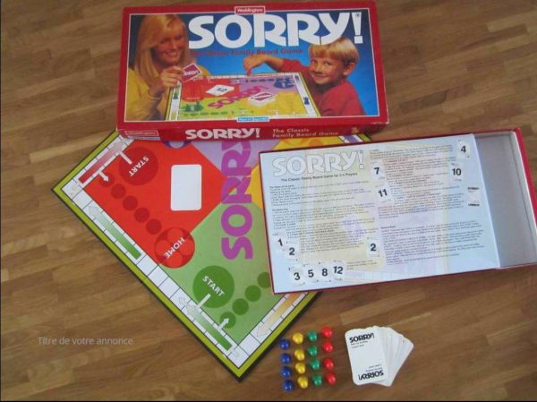 Jeu familial SORRY ! Waddingtons (5 +)