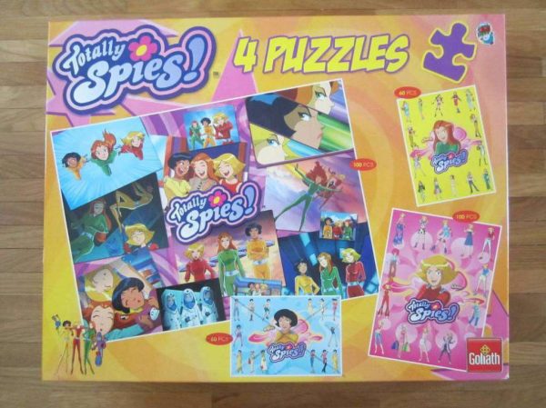 Lot de 3 puzzles "Totally Spies" (60 pces + 2 x 100 pces)