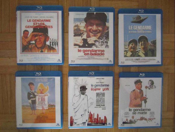 Lot de 6 Blu-ray Louis De Funès