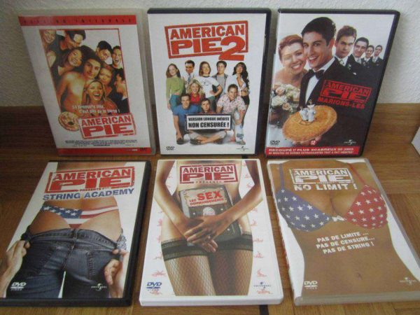 Lot de 5 DVD American Pie