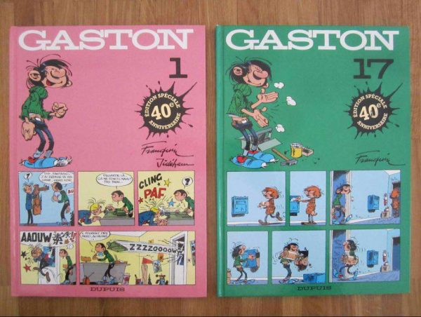 Gaston - Edition spéciale 40e anniversaire (15.- la BD)