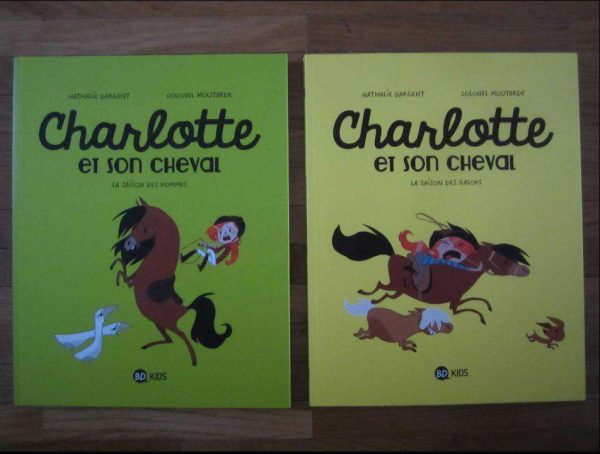 BD Kids "Charlotte et son cheval" (livres neufs) 8.-/pce
