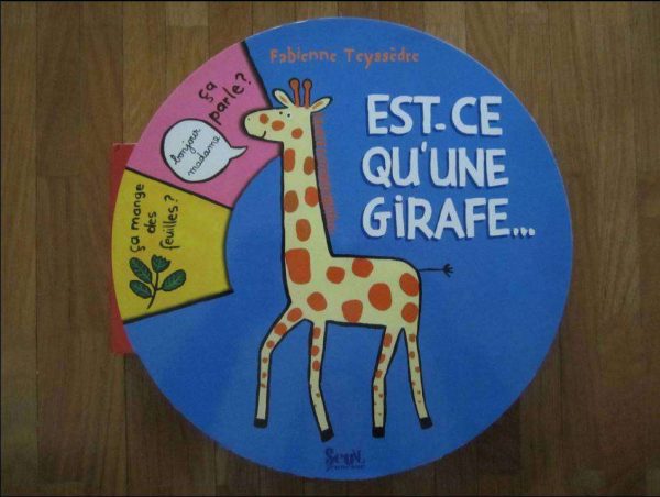 Est-ce qu'une girafe... Fabienne Teyssèdre, Seuil jeunesse.