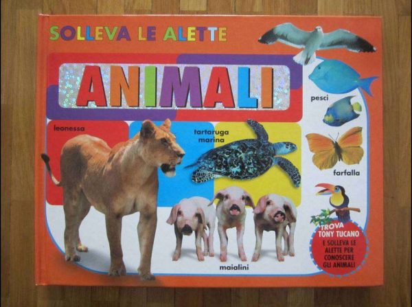 Livre en italien Solleva le alette : animali