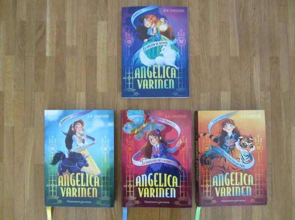 Lot de 4 livres "Angelica Varinen" (NEUFS)