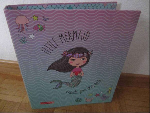 Classeur 4 cm avec 2 anneaux BRUNNEN "Little Mermaid".