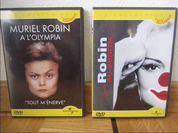 Lot de 2 DVD Muriel Robin (collection le label humour)
