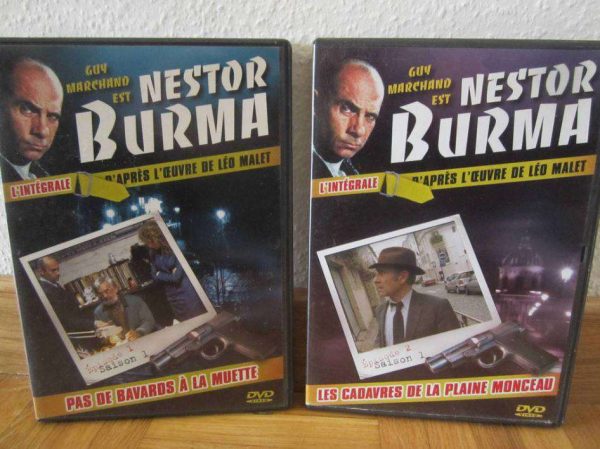 Lot de 2 DVD Nestor Burma - Guy Marchand