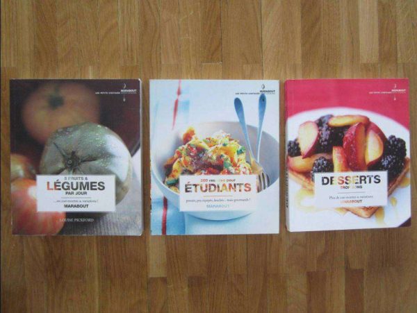 3 livres Marabout les petits costauds côté cuisine CHF 4/pce