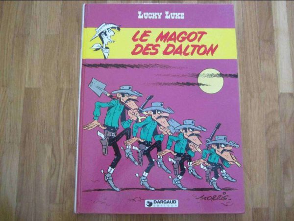 BD Lucky Luke "Le magot des Dalton" Dargaud Editeur 1980.
