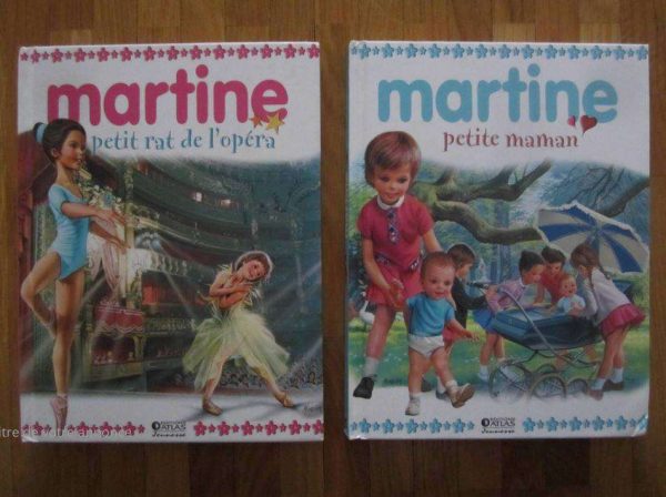 Lot de 2 livres petit format Martine (d'occasion)