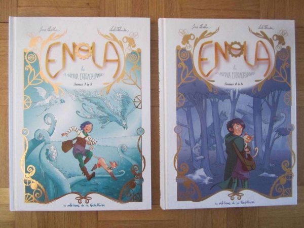 Lot 2 BD Enola & les animaux extraordinaires, Tomes 1 à 6.