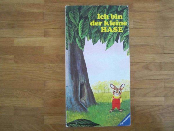 Grand livre vintage "Ich bin der kleine HASE" Ravensburger.
