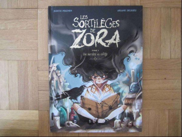 BD Les Sortilèges de Zora, Tome 1 Une sorcière au collège.