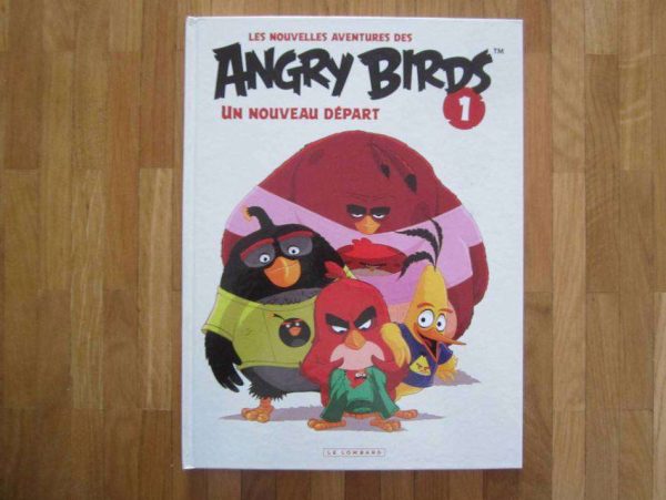 BD Angry Birds T.1 Un nouveau départ (en bon état).