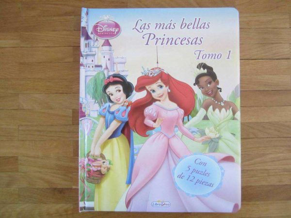 Livre en espagnol "Las mas bellas Princesas, Tomo 1".