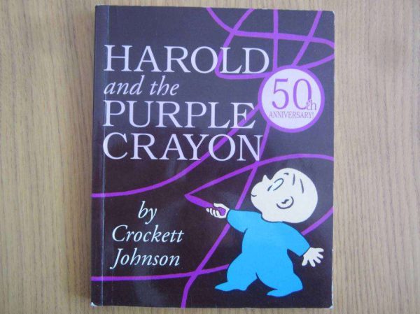 Harold and the purple crayon by Crockett Johnson.