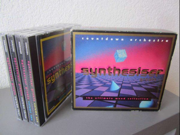 Coffret 4 CD synthesiser greats.