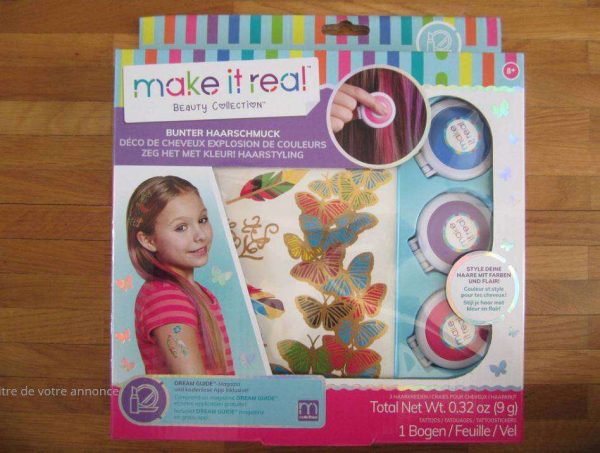 Make it real : Déco de cheveux explosion de couleurs (NEUF).