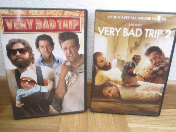 Lot de 2 DVD VERY BAD TRIP 1 et 2