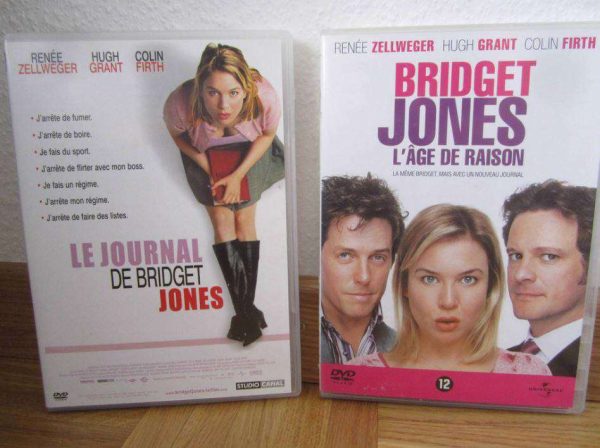 Lot de 2 DVD Bridget Jones - Zellweger, Grant, Firth