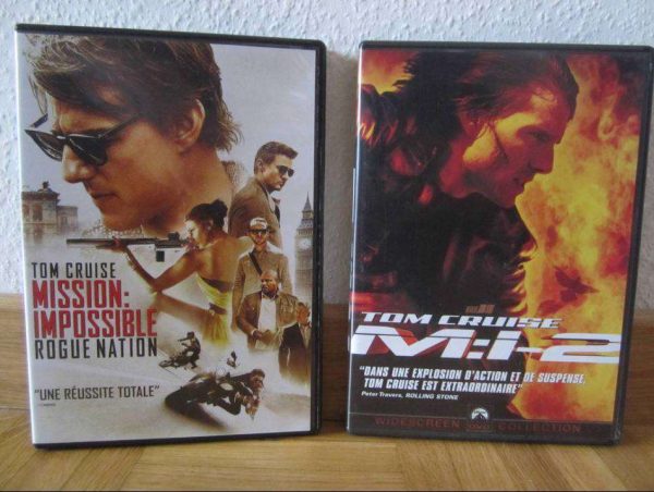 Lot de 2 DVD Mission impossible - Tom Cruise
