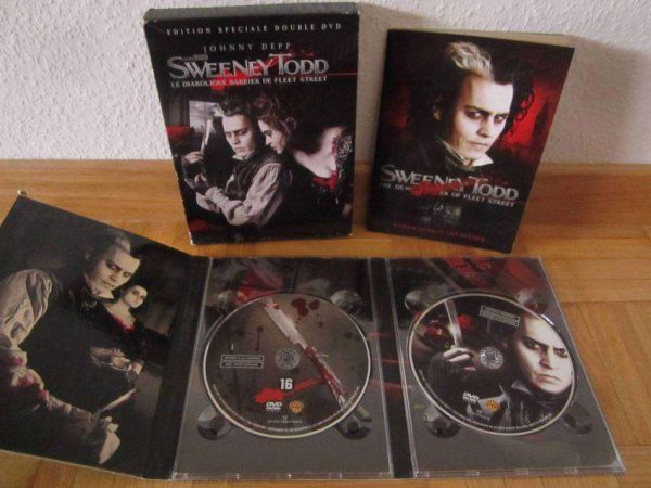 Edition 2 DVD Sweeney Todd, Le diabolique barbier de Fleet Street - Depp