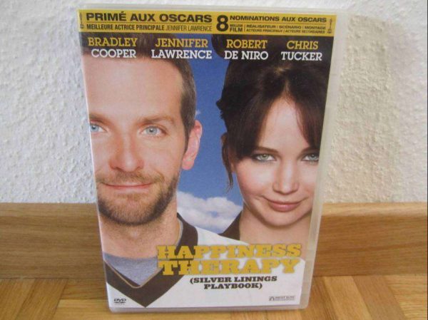 DVD Happiness Therapy - Bradley Cooper, J. Lawrence, de Niro