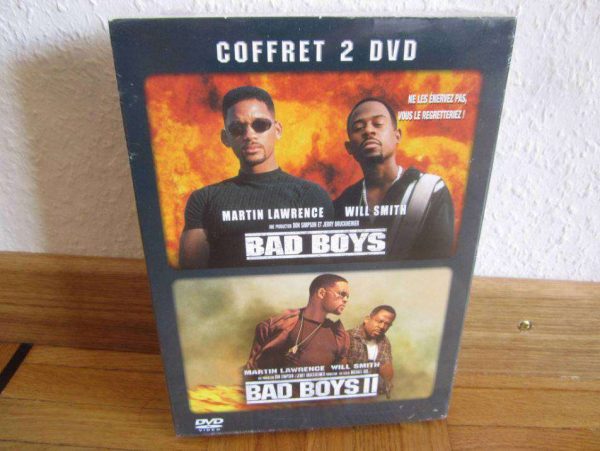 Coffret 2 DVD Bad Boys I et II (neuf, sous blister)