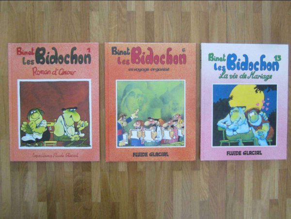3 BD Les Bidochon (anciennes éditions) CHF 10/pce