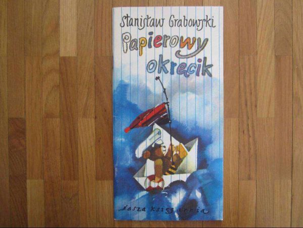 Livre ancienne édition en polonais : Papierowy okrecik