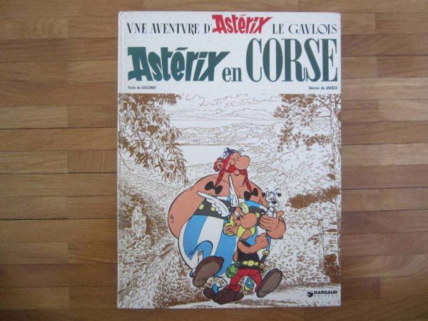 BD Astérix en Corse, Dargaud 1973 EO - Goscinny