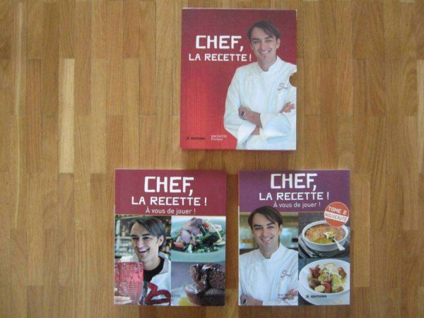 Coffret "Chef, la recette !" Cyril Lignac, M6