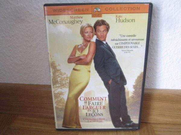 DVD Comment se faire larguer en 10 leçons - McConaughey, Hudson