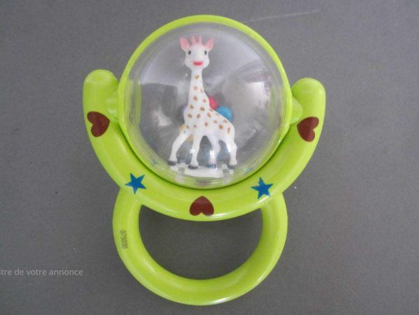 Hochet poignée Sophie la girafe
