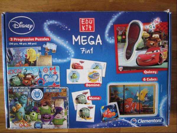 Coffret Edu Kit MEGA 7 en 1 "Disney" - Clementoni