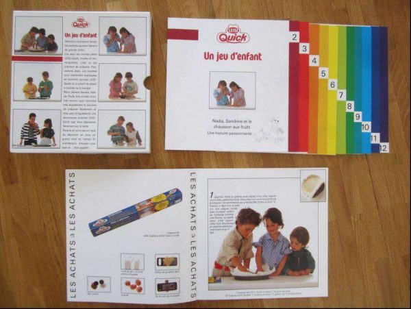 Coffret de 12 cahiers "LEISI Quick" Un jeu d'enfant