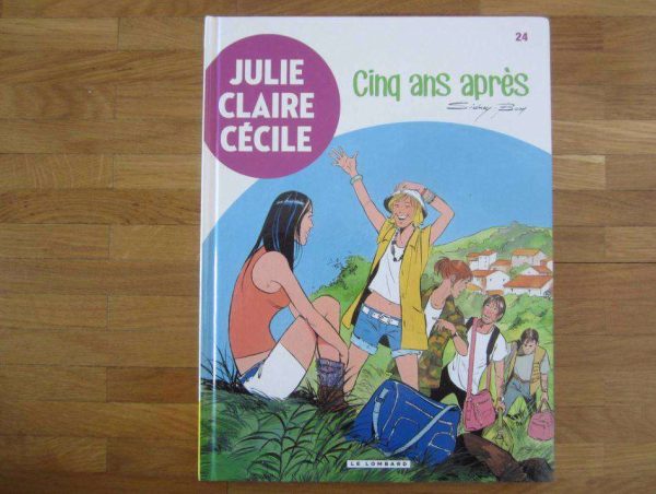 BD Julie, Claire, Cécile : T24 Cinq ans après (comme neuve)