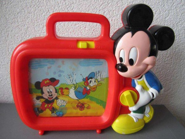 Jouet vintage télé Mickey