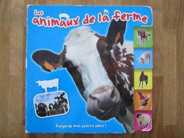 Livre cartonné "Les animaux de la ferme" (d'occasion)