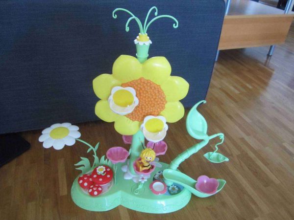 Maya La grande roue tournesol avec 1 figurine Maya l'abeille