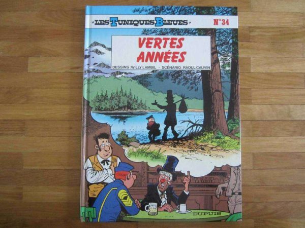 BD "Les Tuniques Bleues", No 34 Vertes années (1992)