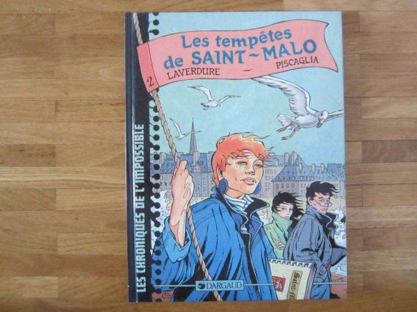 BD Les chroniques de l'impossible : Les tempêtes de St-Malo